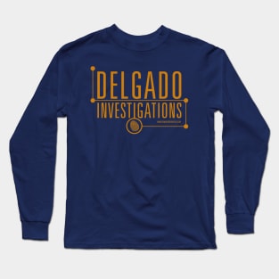 Delgado Investigations - The Others by Jeremy Robinson - Orange Long Sleeve T-Shirt